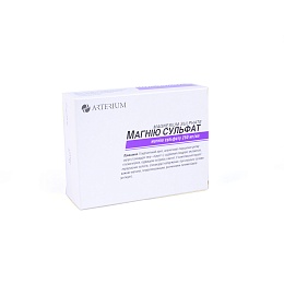 МАГНІЮ СУЛЬФАТ р-н д/ін. 250мг/мл 5мл 10 ..