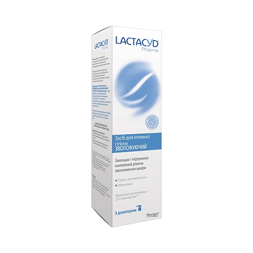 ЛАКТАЦИД ФАРМА ЗВОЛОЖУЮЧИЙ засіб д/інтимної гігієни 250мл