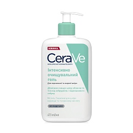 CERAVE Гель очищуючий для жирної,нормальної шкіри 473мл