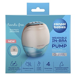 CANPOL 20/100 МОЛОКОВІДСМОКТУВАЧ електричний Hands-Free