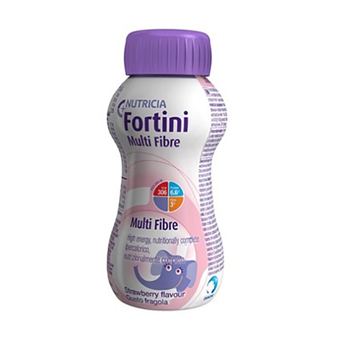 FORTINI ентеральне дитяче харчування 200мл з 1 року полуниця
