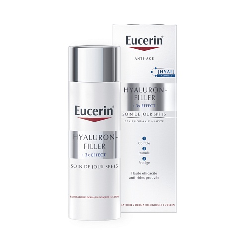 EUCERIN 63924 Гіалурон-Філлер крем легкий проти зморшок для норм./комб. шкіри 50мл