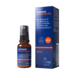 ORTHOMOL Vitamin D3+K2 спрей 130 доз
