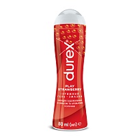 ГЕЛЬ-ЗМАЗКА DUREX play saucy strawberry 50мл.