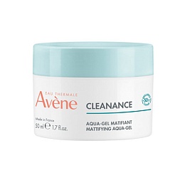 AVENE КЛІНАНС аква-гель матуючий 50мл
