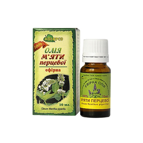 ОЛІЯ м'яти перцевої ефірна 10мл