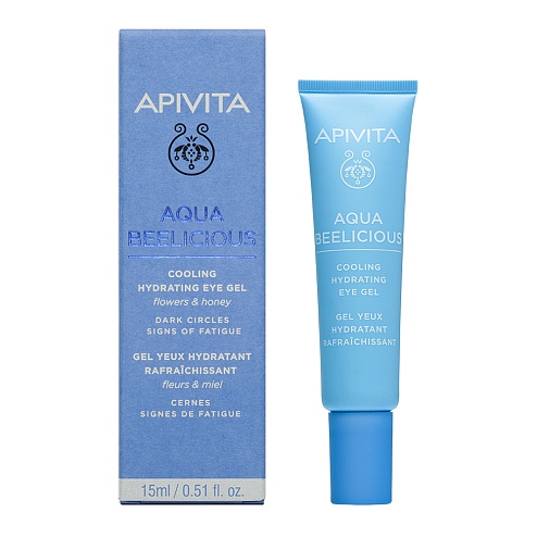 APIVITA AQUA BEELICIOUS гель зволожуючий для шкіри навколо очей 15мл