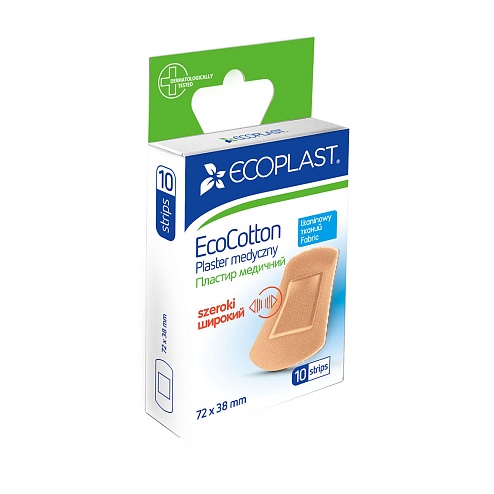 ЛЕЙКОПЛАСТИР EСОPLAST тканий 72х38 10