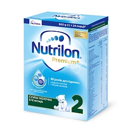 NUTRILON 2 PREMIUM+  600г 6-12м.