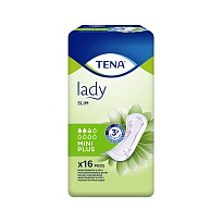 ПРОКЛАДКИ урологічні TENA LADY SLIM mini plus 16