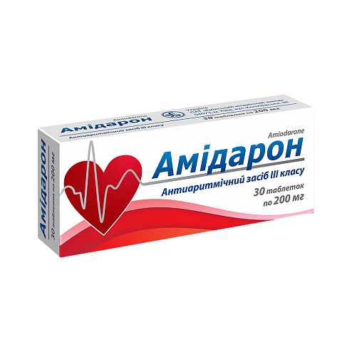 АМІДАРОН таб. 200мг 30