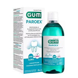GUM ополіскувач PAROEX 0,06% 500мл