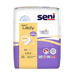 ПРОКЛАДКИ урологічні SENI LADY slim mini 20
