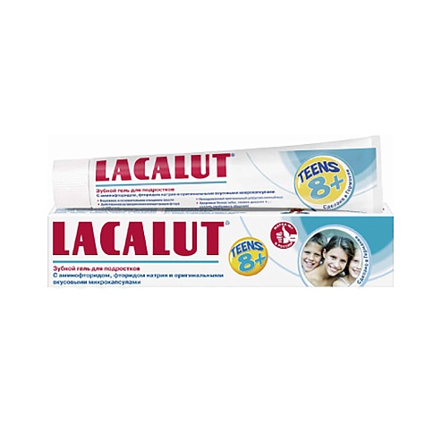 LACALUT ДИТЯЧА зубна паста 8+ 50мл