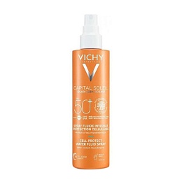 VICHY КАПІТАЛЬ СОЛЕЙ спрей-флюїд  для тіла SPF50+ 200мл