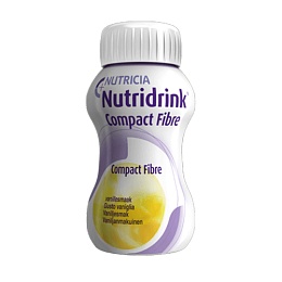 NUTRIDRINK COMPACT ентеральне харчування з харчовими волокнами 4x125мл ваніль