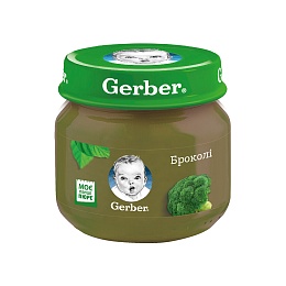 GERBER пюре броколі 80г