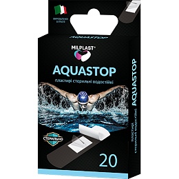 ЛЕЙКОПЛАСТИР MILPLAST AQUASTOP 20