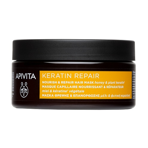 APIVITA KERATIN маска Кератинове відновлення 200мл