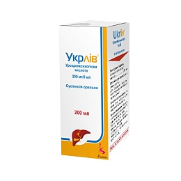 УКРЛІВ сусп. 250мг/5мл 200мл