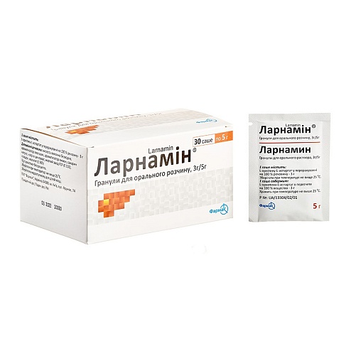 ЛАРНАМІН саше 3 г/5 г 30