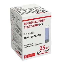 ТЕСТ-смужки GAMMA MS 25
