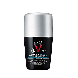 VICHY OM Invisible Resist ДЕЗОДОРАНТ-КУЛЬКА для чоловіків 72год. 50мл