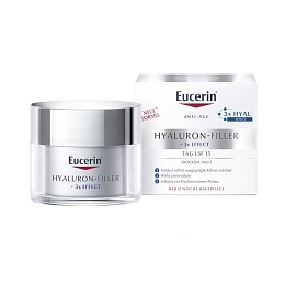 EUCERIN 63485 Гіалурон-Філлер крем денний проти зморшок SPF15 50мл