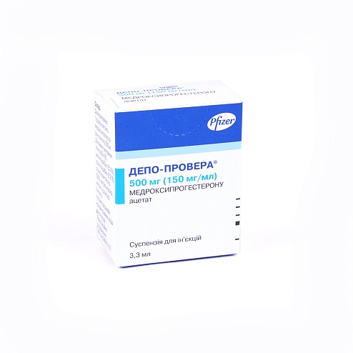 ДЕПО-ПРОВЕРА фл.500мг 3,3мл