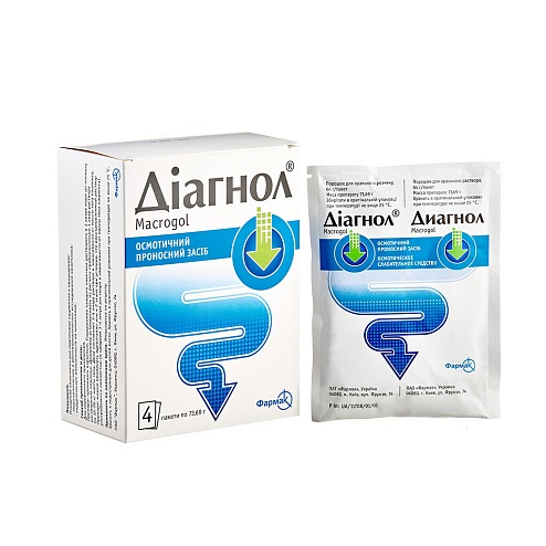 ДІАГНОЛ пор. 64г 4 пакети