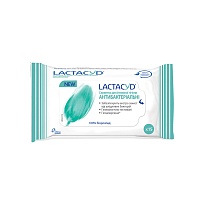 ЛАКТАЦИД серветки антибактеріальні д/інтимної гігієни 15