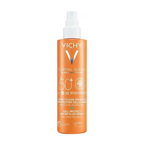 VICHY КАПІТАЛЬ СОЛЕЙ спрей-флюїд  для тіла SPF50+ 200мл