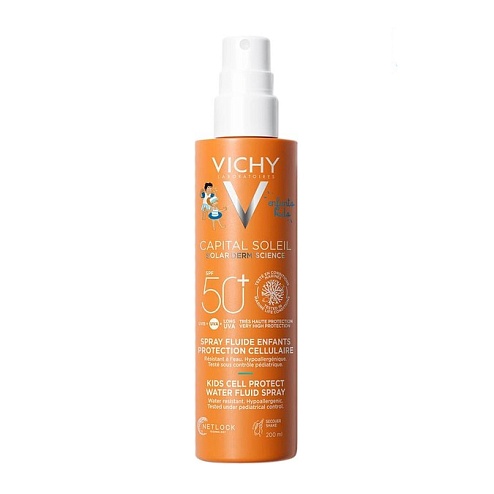 VICHY КАПІТАЛЬ СОЛЕЙ спрей-флюїд для дітей SPF50+ 200мл