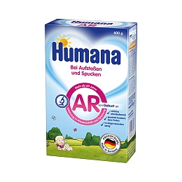 HUMANA AR суміш Expert Антирефлюкс для дітей при зригуваннях 300г 0+