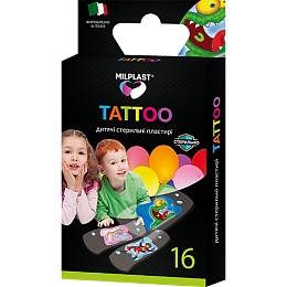 ЛЕЙКОПЛАСТИР MILPLAST TATTOO 16