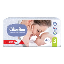 ПІДГУЗНИКИ CHICOLINO-3 4-9кг 46