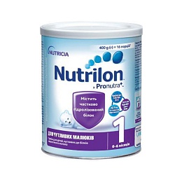 NUTRILON 1 для чутливих малюків 400г 0-6м.