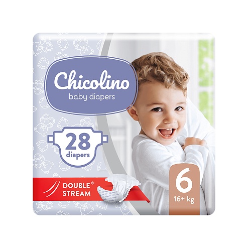 ПІДГУЗНИКИ CHICOLINO-6 16+кг 28