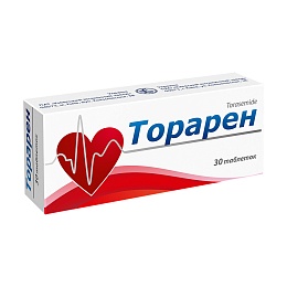 ТОРАРЕН таб. 10мг 30 (10х3)