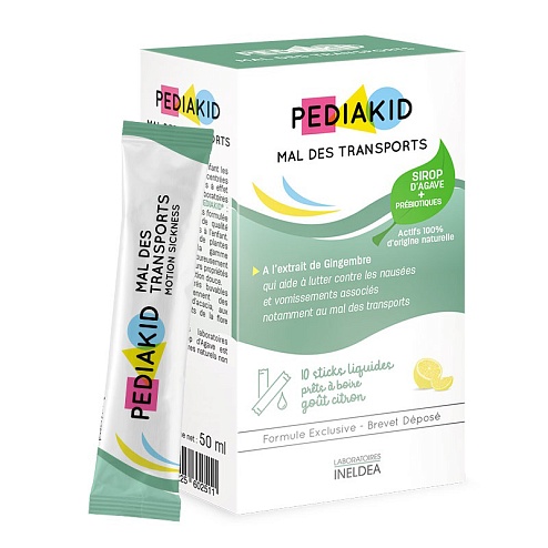 PEDIAKID від нудоти, блювання, закачування в транспорті 10 стіки