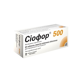 СІОФОР таб. 500мг 60