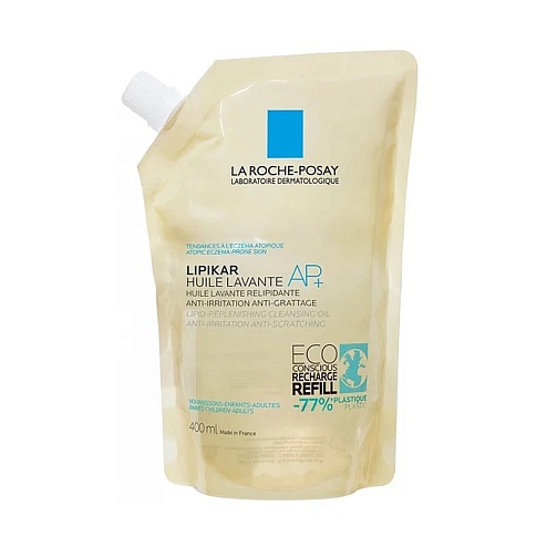 LA ROCHE-POSAY РЕФІЛ ЛІПІКАР AP+ олія ліпідовідновлюючий засіб 400мл