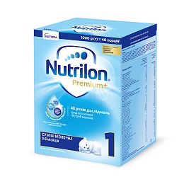 NUTRILON 1 PREMIUM+  1000г  0-6м.