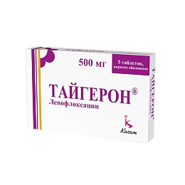 ТАЙГЕРОН таб. 500мг 5