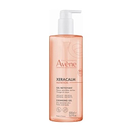 AVENE КСЕРАКАЛЬМ НУТРІШН гель очищуючий 500мл