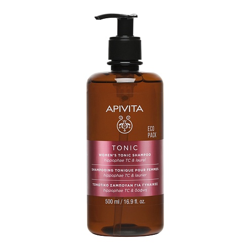APIVITA HAIR шампунь тонізуючий для жінок ОБЛІПИХА та ЛАВР 500мл