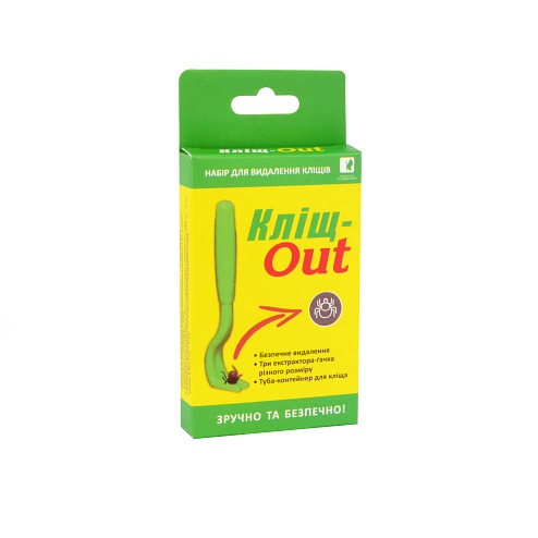КЛІЩ-OUT набір для видалення кліщів
