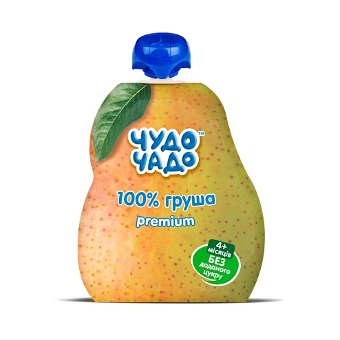 ЧУДО-ЧАДО пюре груша б/цукру 90г