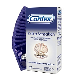 ПРЕЗЕРВАТИВ CONTEX  12 Extra Sensation