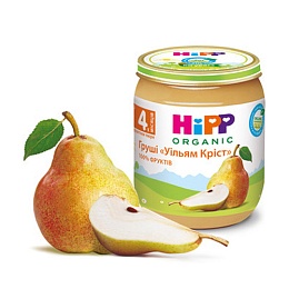 HIPP пюре ГРУШІ УІЛЬЯМ КРІСТ 125г